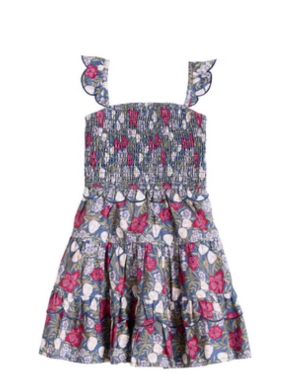 Mommy & Me Ivy City Co Navy Floral Mini Blossom Dresses